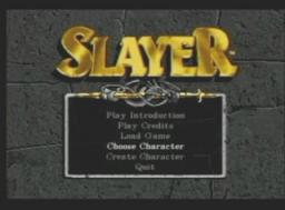 Advanced Dungeons & Dragons: Slayer Title Screen